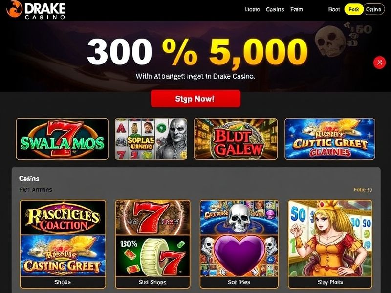 Discover expert, data-driven reviews of Drake Casino. Explore in-depth analyses of games, bonuses, security, and overall user experience for informed gambling decisions.
